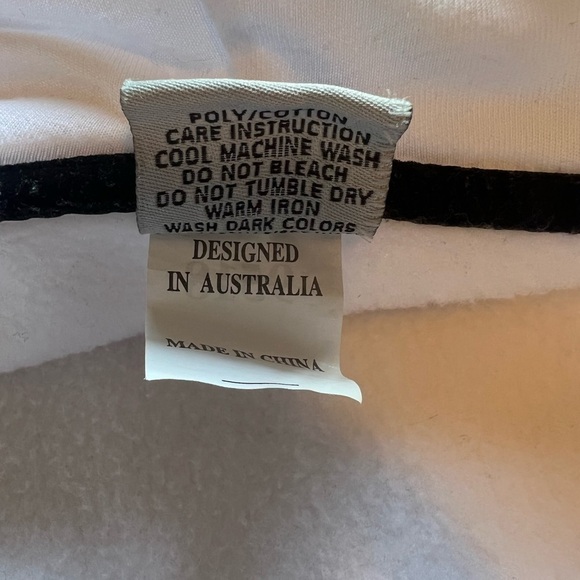 Boss Kangaroo Australia White Zipper hoodie Size XL - Picture 11 of 12